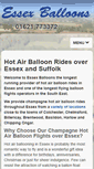 Mobile Screenshot of essexballoons.co.uk